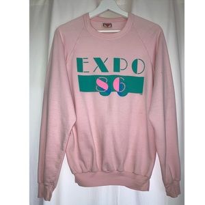 Vintage Expo 86 Pullover Sweater